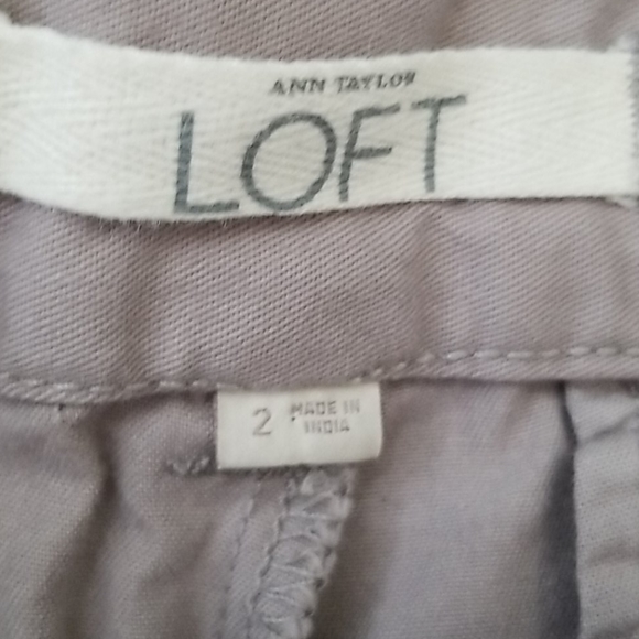 Loft cotton shorts, gray color - Picture 5 of 5